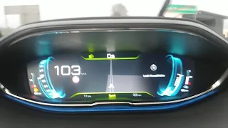 Peugeot 3008 hybrid4 300KM acceleration 0-100km/h