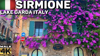 SIRMIONE, LAKE GARDA ITALY CURRENT SITUATION IN JULY 2O23 | WALKING TOUR 4K 60FPS
