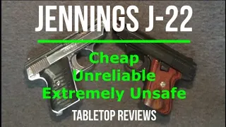Jennings J-22 Pistol Tabletop Review - Episode #202224