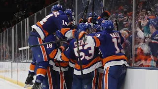 Isles Win Game 1 In Dramatic Fashion | New York Islanders Morning Minute