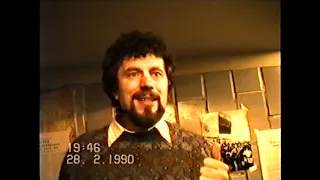 Предвыборная компания 28 02 1990 г  метро Теплый стан