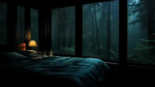 Escape the Darkness: Rain Sounds in Cabin