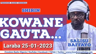 Kowane Gauta 25-01-2023 tare da Salisu Baffayo