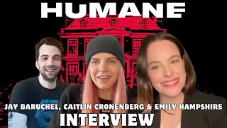 Jay Baruchel, Emily Hampshire & Caitlin Cronenberg Talk Deathly Dark Dystopian Satire 'HUMANE'