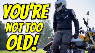 Are You Too Old To Start Riding A Motorcycle? - The Benefits - And Some Advice