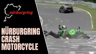 TOP 10 Motorcycle Crash NURBURGRING