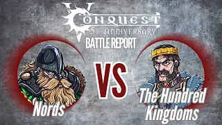 Conquest The Last Argument of Kings Battle Report: The Hundred Kingdoms vs Nords