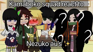 Kamaboko squad react to Nezuko au’s✨ ||Limon4ik|| ||Not bad apple😡||