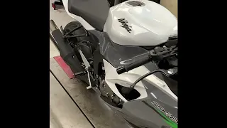 2021 Kawasaki ZX6R Oil Change - How To Change Your Oil Example Video