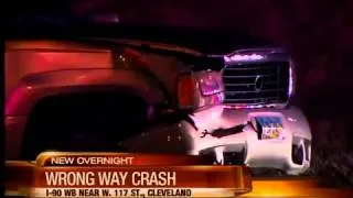 4:30: Wrong way driver crashes along I-90 West