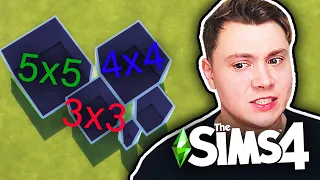 Sims 4 but Every Room is One Tile Bigger.. kind of... [Sims 4 Build Challenge - House Building]