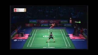 [MS] Final, Set-1, Li Shi Feng (CHN) Vs. Shi Yu Qi (CHN), All England Open 2023 #bwf #badminton