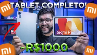 CHEGOU! Redmi Pad SE é o TABLET mais BARATO dos ÚLTIMOS TEMPOS! Unboxing e testes