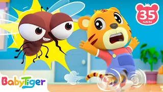 蚊子嗡嗡嗡，快走開! + 更多兒歌🎵 | Mosquito Go Away | Kids Cartoon| 童謠串燒 | 貝樂虎BabyTiger