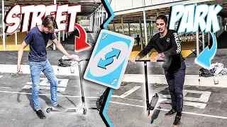 ON ÉCHANGE NOS TROTTINETTES | STREET VS PARK