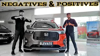 Honda Elevate Positive and Negative Points || In Depth Review #viral #trending