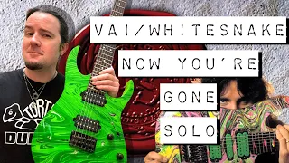 How Steve Vai REALLY Played "Now You're Gone" (Whitesnake)!