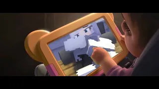 CREEPER IN MINECRAFT IS NOT APPROPRIATE FOR THIS GIRL