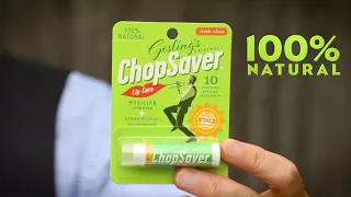 ChopSaver Lip Care Explained in 82 Seconds - complete with flying sousaphones