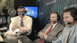 Selig visits the booth