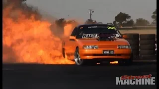 Massive Fire Burnout!