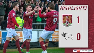 HIGHLIGHTS: Northampton Town 1 Derby County 0
