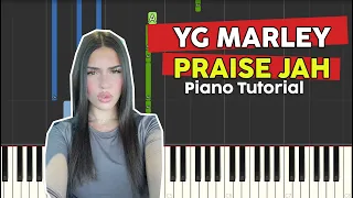 YG Marley - Praise Jah In The Moonlight (Piano Tutorial)