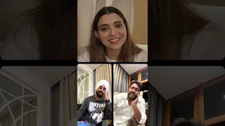 Diljit Dosanjh | Nimrat Khaira And Amberdeep Singh Full Instagram Live Video