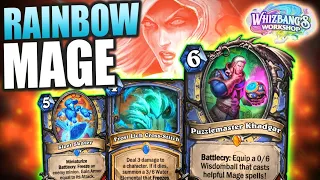 Rainbow Mage is one of the few DH counters! Ridiculous Armor gain!