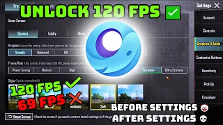 ⏰ UNLOCK 120FPS in 3 MINUTES or LESS & GAMELOOP Lag Fix✔️ (Guaranteed!)