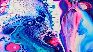 This Is BONKERS! Look At What This Amazing Pouring Medium Creates! Acrylic Pour Painting.