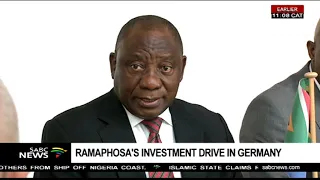 President Ramaphosa's investment drive in Germany