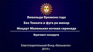 Проект «Вивальди: Времена года. Бах: Токката и фуга ре минор. Моцарт: Маленькая ночная серенада»