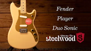 ¡Debería estar en tu colección! | Fender Player Duo Sonic