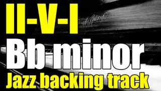 Minor II-V-I Jazz Backing Track in Bb - 120 bpm