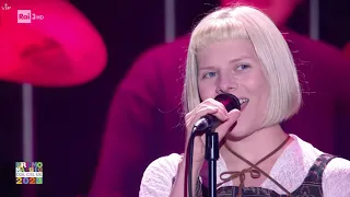 [4K] AURORA performing at First of May concert, Rome, Italy, May 1st, 2023. RAI3 live broadcast