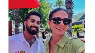 FLASH 💥NEW SCENES OF DEMET OZDEMIR AND SUKRU OZYILDIZ IN GOCEK FROM LOVE TACTICS 2 #demetözdemir