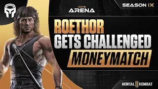 Roethor gets challenged  to a MONEYMATCH by the craziest Terminator!  Mortal Kombat 11 #MMSeries #1