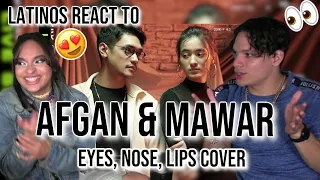 Latinos react to Afgan ft. Mawar de Jongh - Eyes, Nose, Lips - Taeyang (Cover) | REACTION 😮🙌