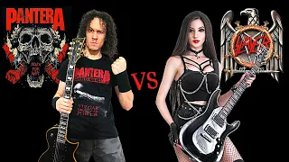 PANTERA VS SLAYER | GROOVE METAL VS THRASH METAL (Guitar Riffs Battle) cover