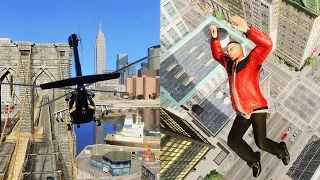 GTA 4 - Crazy Helicopter Bailouts Ragdolls Compilation (Euphoria Physics/Crazy Ragdoll)