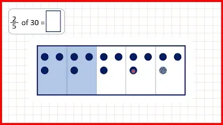 Find a non-unit fraction of a number | Fractions | Year 4