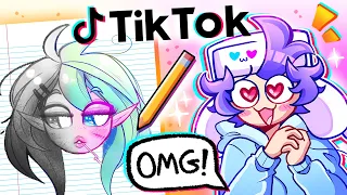 TRYING CRAZY TIKTOK ART HACKS...🤩🤯