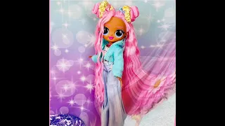 LOL OMG doll SUNSHINE РАССВЕТ меняет стиль LOL SURPRISE ФОТО ВИДЕО КЛИП omgdollhairstyle #Shorts