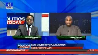 Politics Today: Yahaya Now Kogi Governor As Faleke Rejects Deputy Post Pt.2