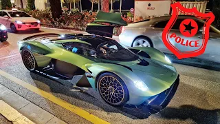 LA POLICE ARRÊTE UNE ASTON MARTIN VALKYRIE 🤯 Le CHAOS à MONACO !