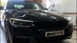 Установлены двойные стёкла на BMW 5 G30