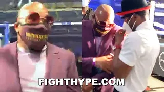 MAYWEATHER CEO LIVE REACTION TO GERVONTA DAVIS KNOCKING OUT LEO SANTA CRUZ: "YOU KNOW IT"