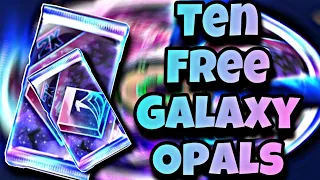 RARE PULLED - 10 FREE GALAXY OPAL DAILY LOGINS! THIS IS WHAT I GOT! NBA 2K MOBILE SEASON 4!