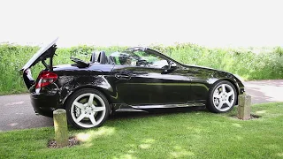 Mercedes Benz SLK 55 AMG R171 Roof Mechanism Operation Open & Close